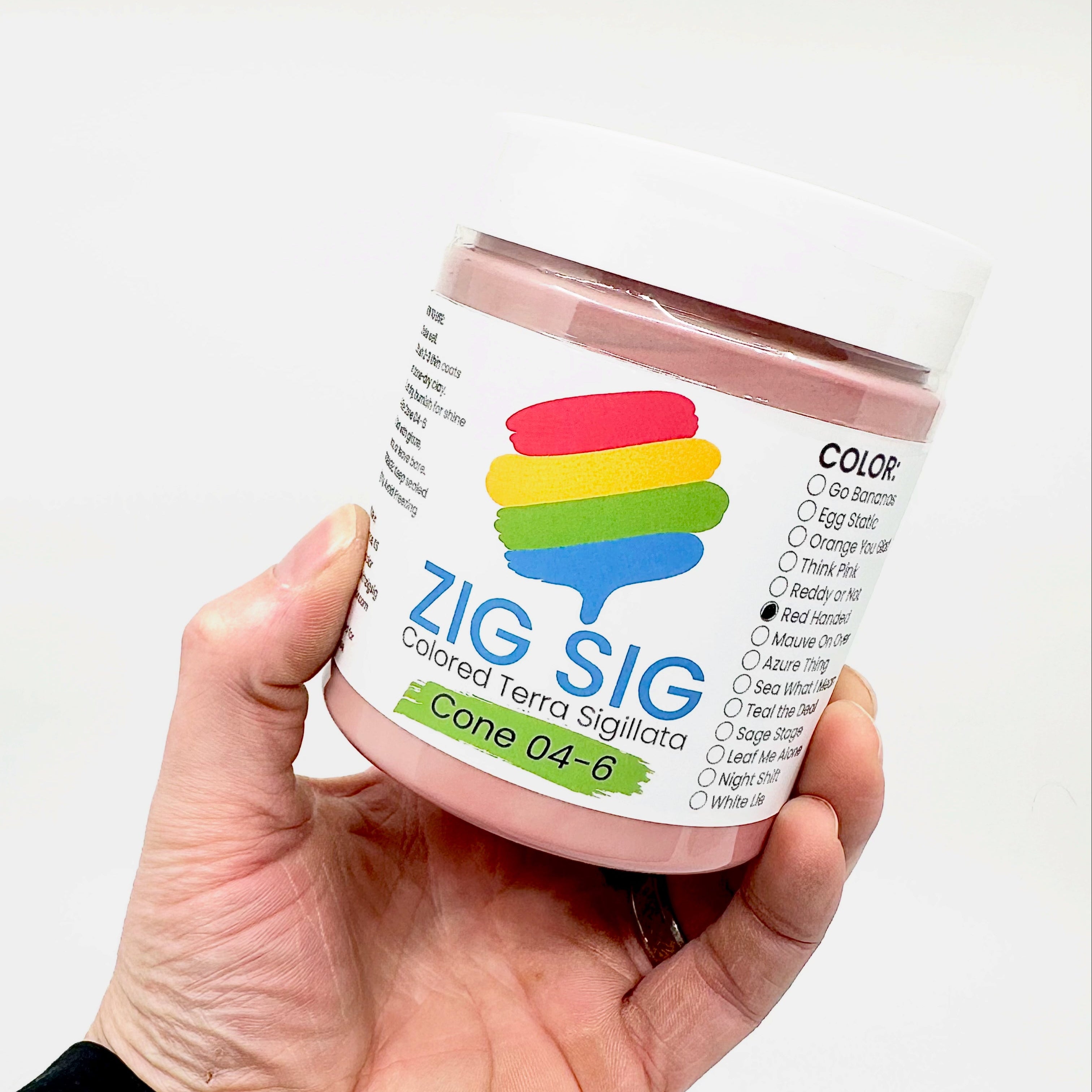 Zig Sig - Colored Terra Sigillata - Large